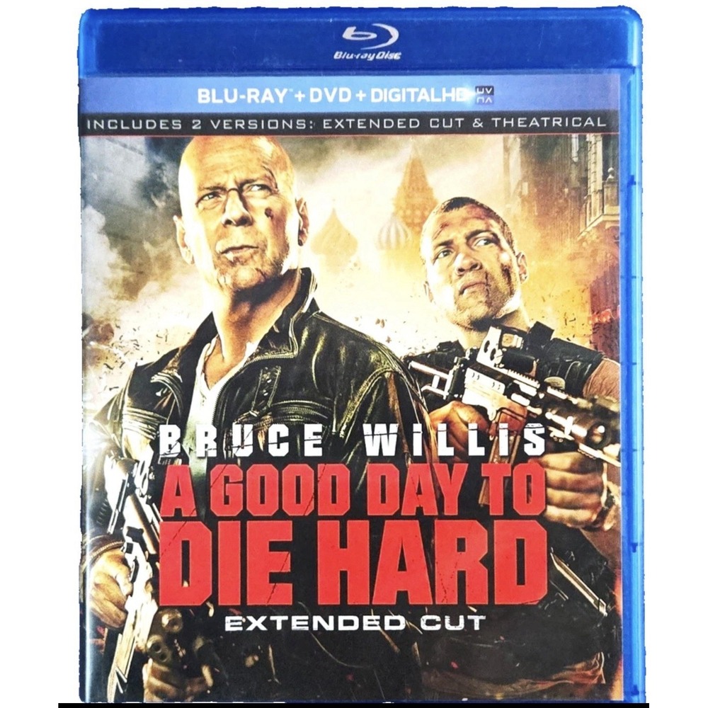 A Good Day to Die Hard (2013, Blu-Ray) Extended Cut Movie